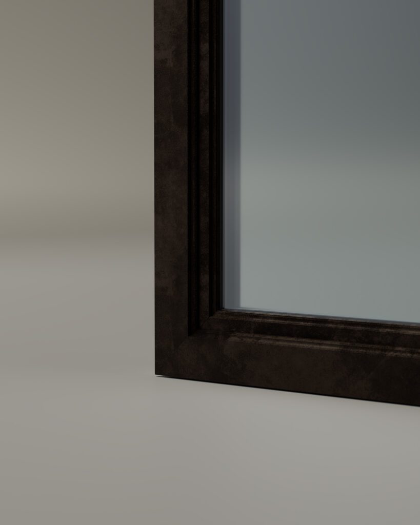 Gemini in legno e bronzo Bold