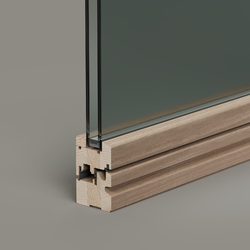 Flat in legno