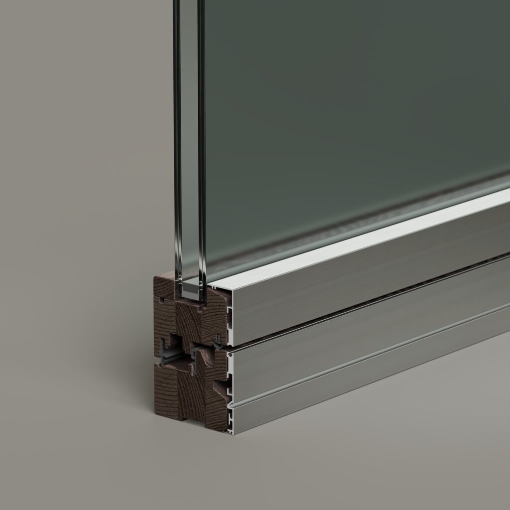 Flat in legno e alluminio