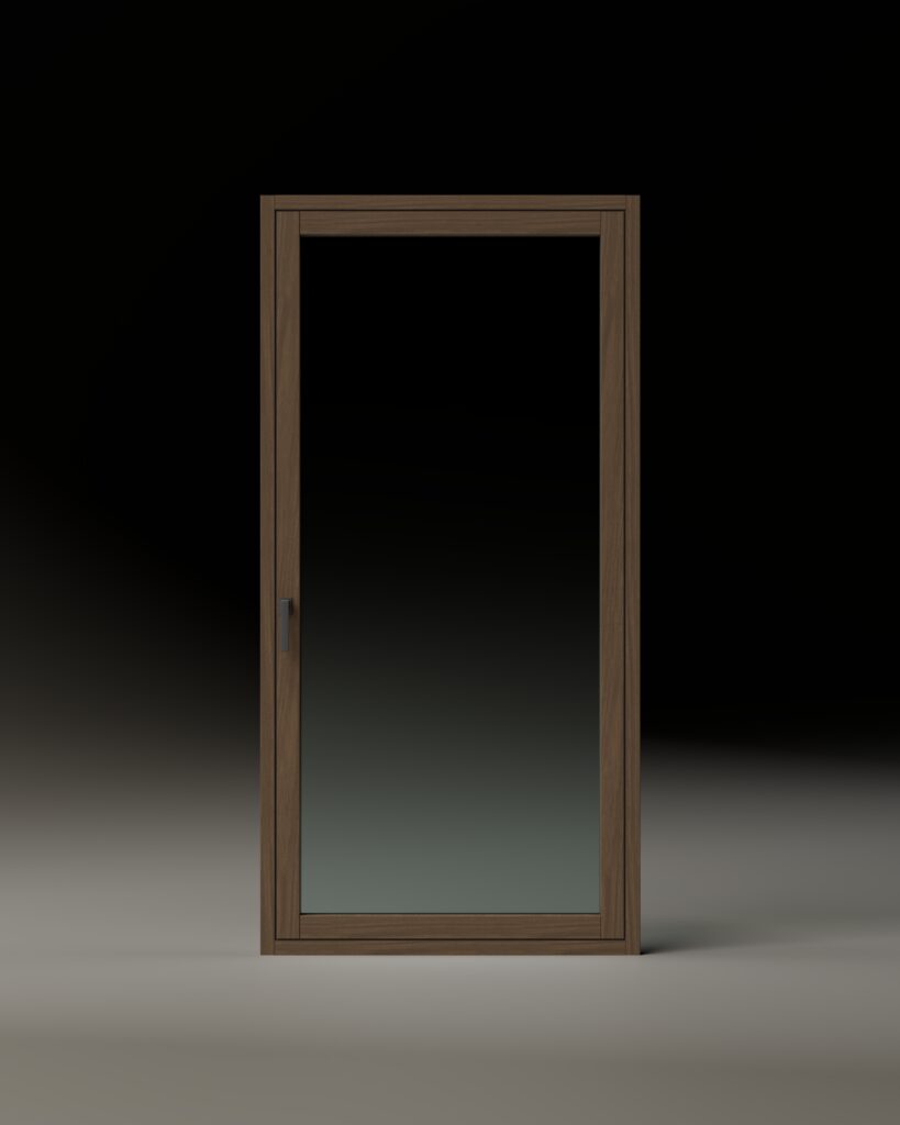 Flat in legno e alluminio Bold